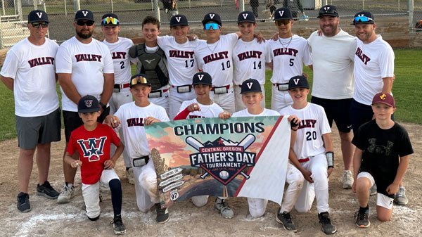 Valley Baseball 13U Silver Division Silver champion
