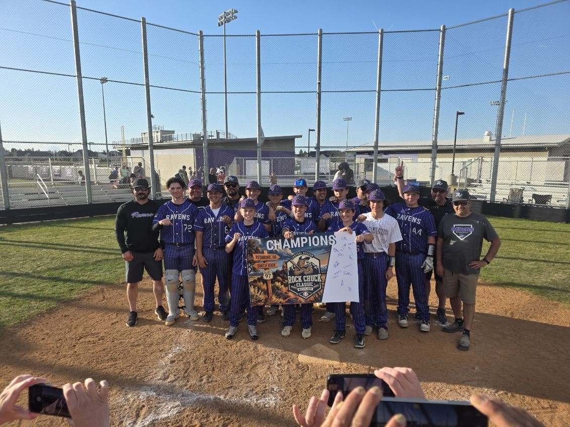 Junior Ravens Purple 14u Division Gold champion