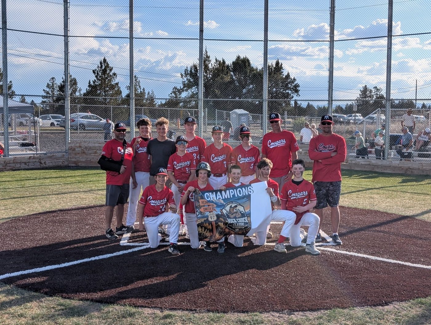 Junior Cougs 13u Division Gold champion